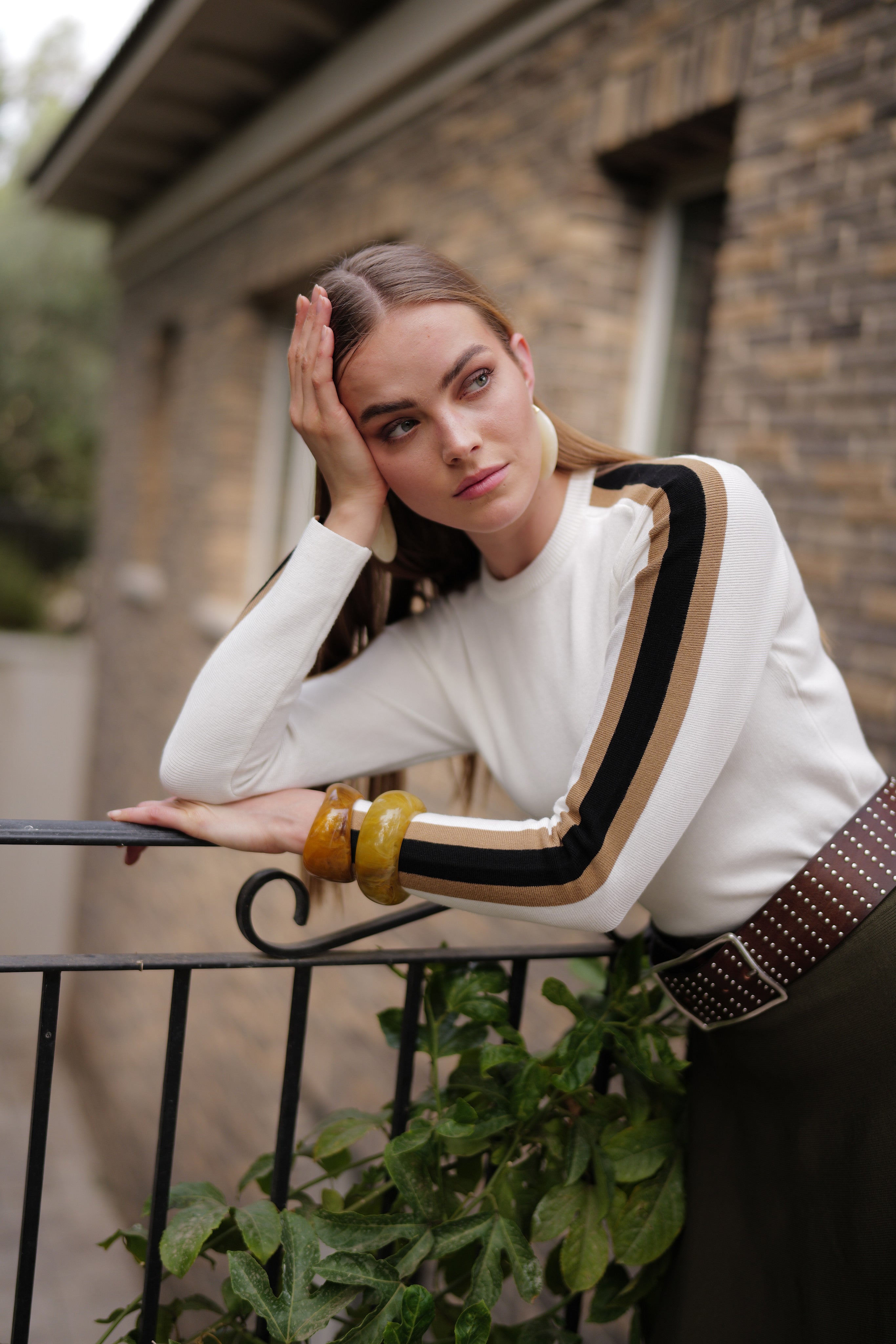 סריג פיור לבן