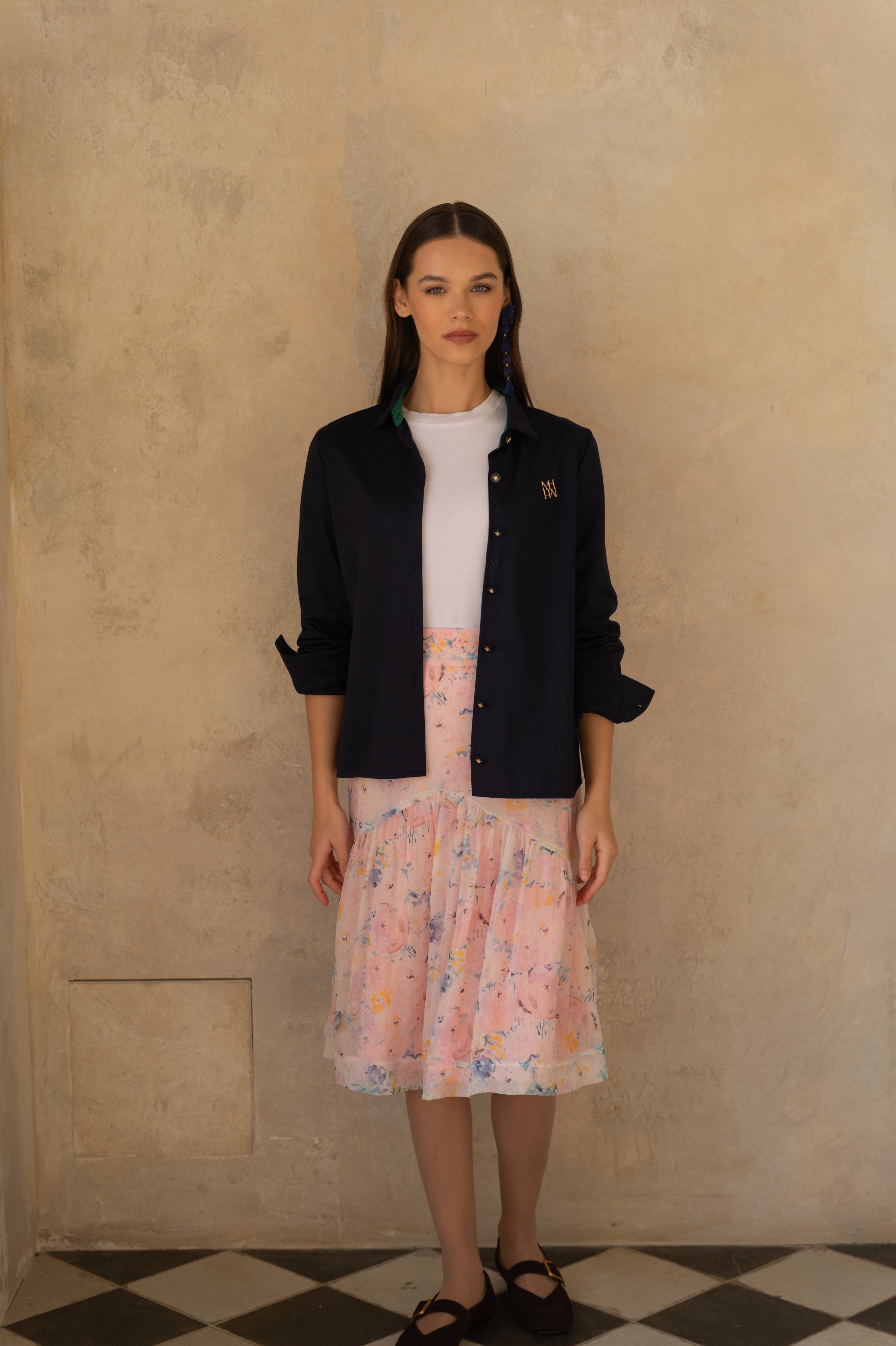 חולצת ברק כחול