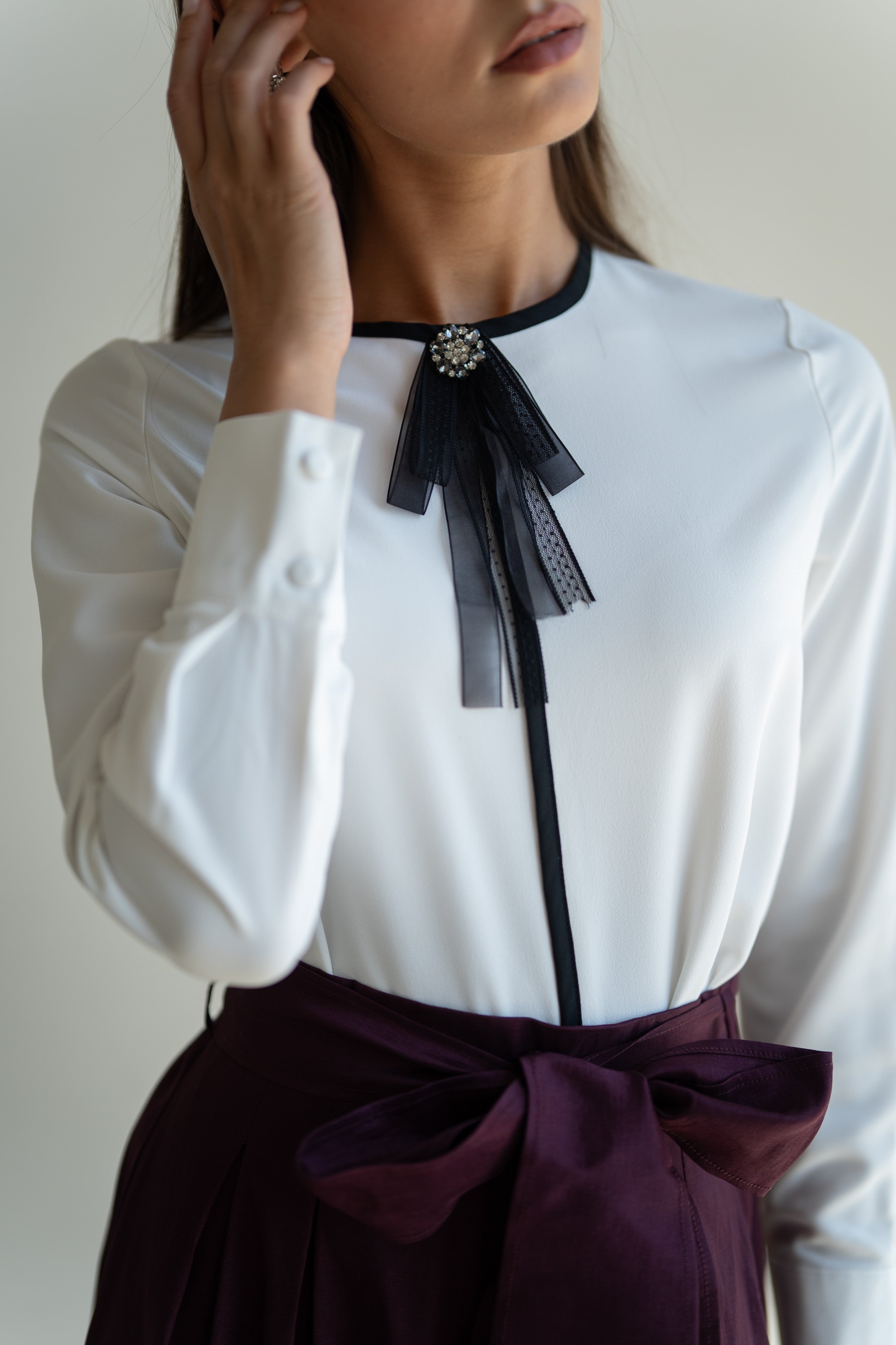 חולצה לני לבן