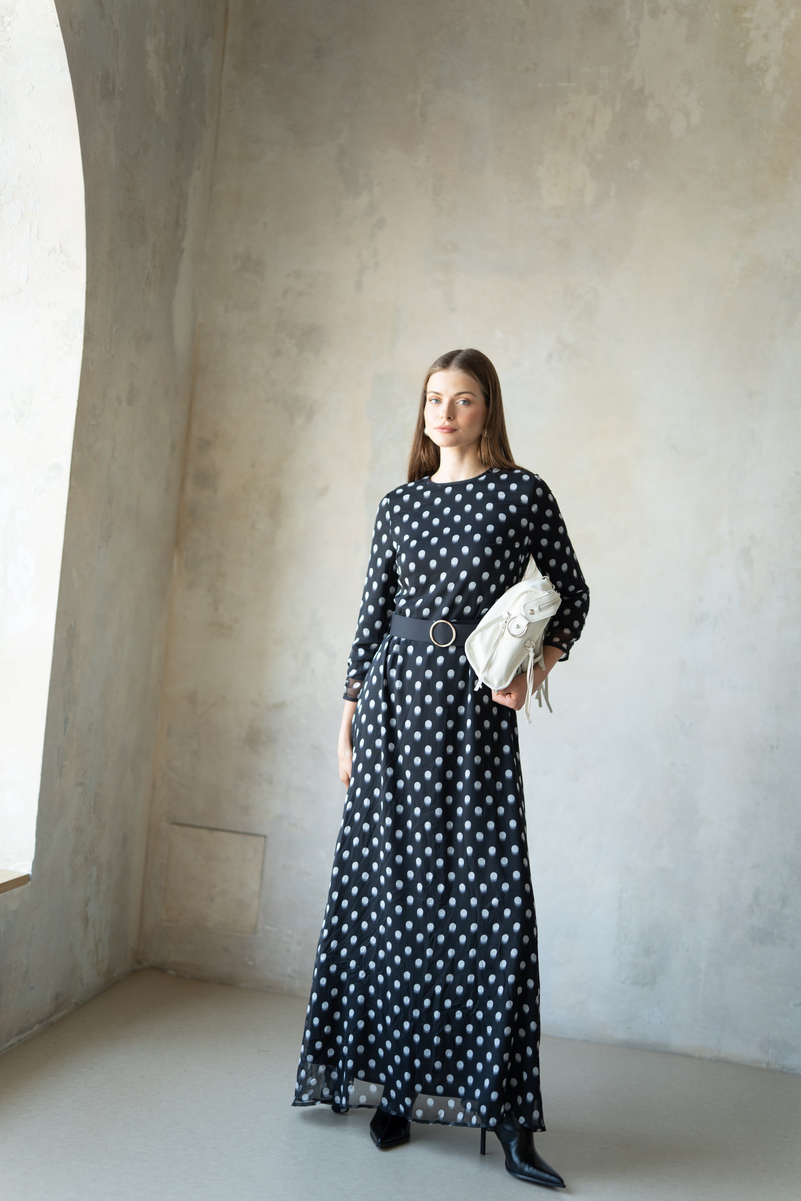 שמלה לונדון שחור