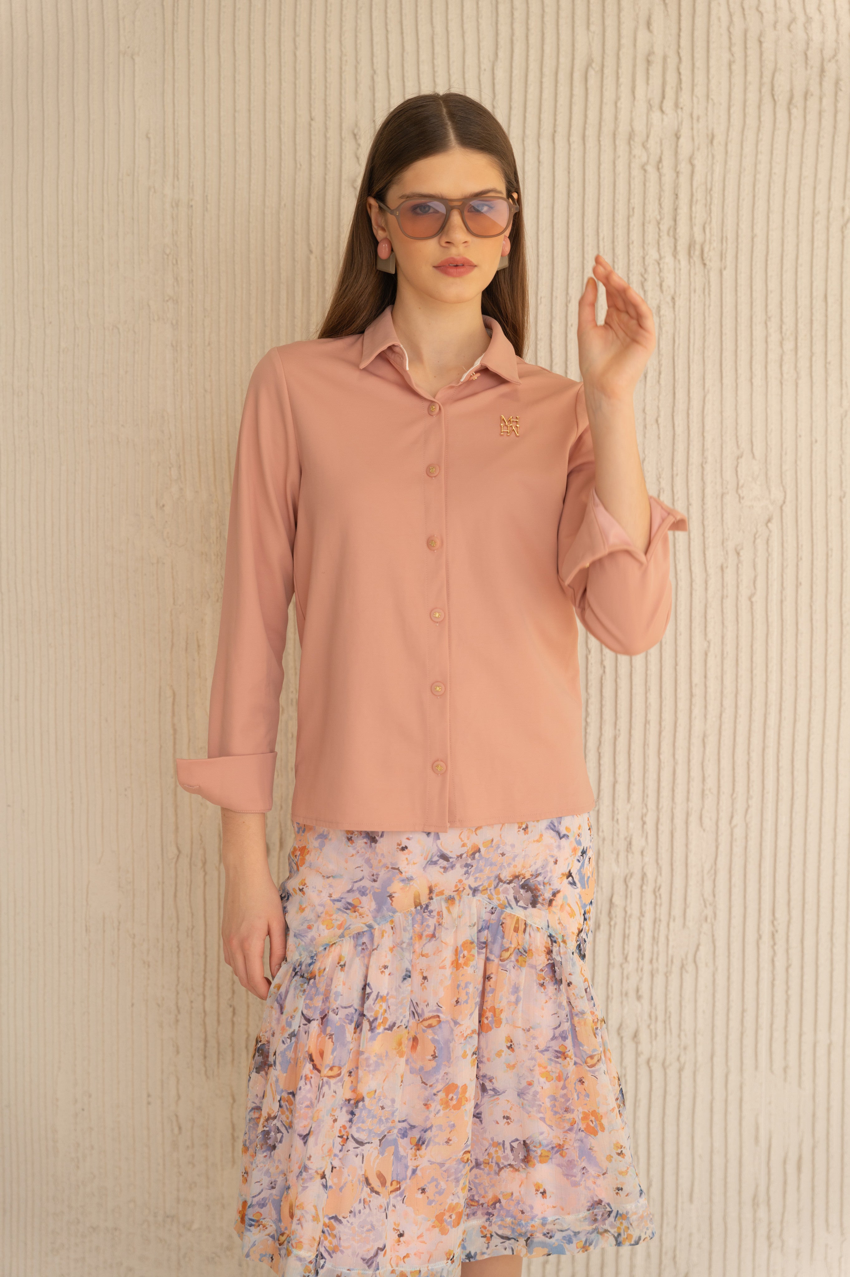 חולצת ברק ורוד