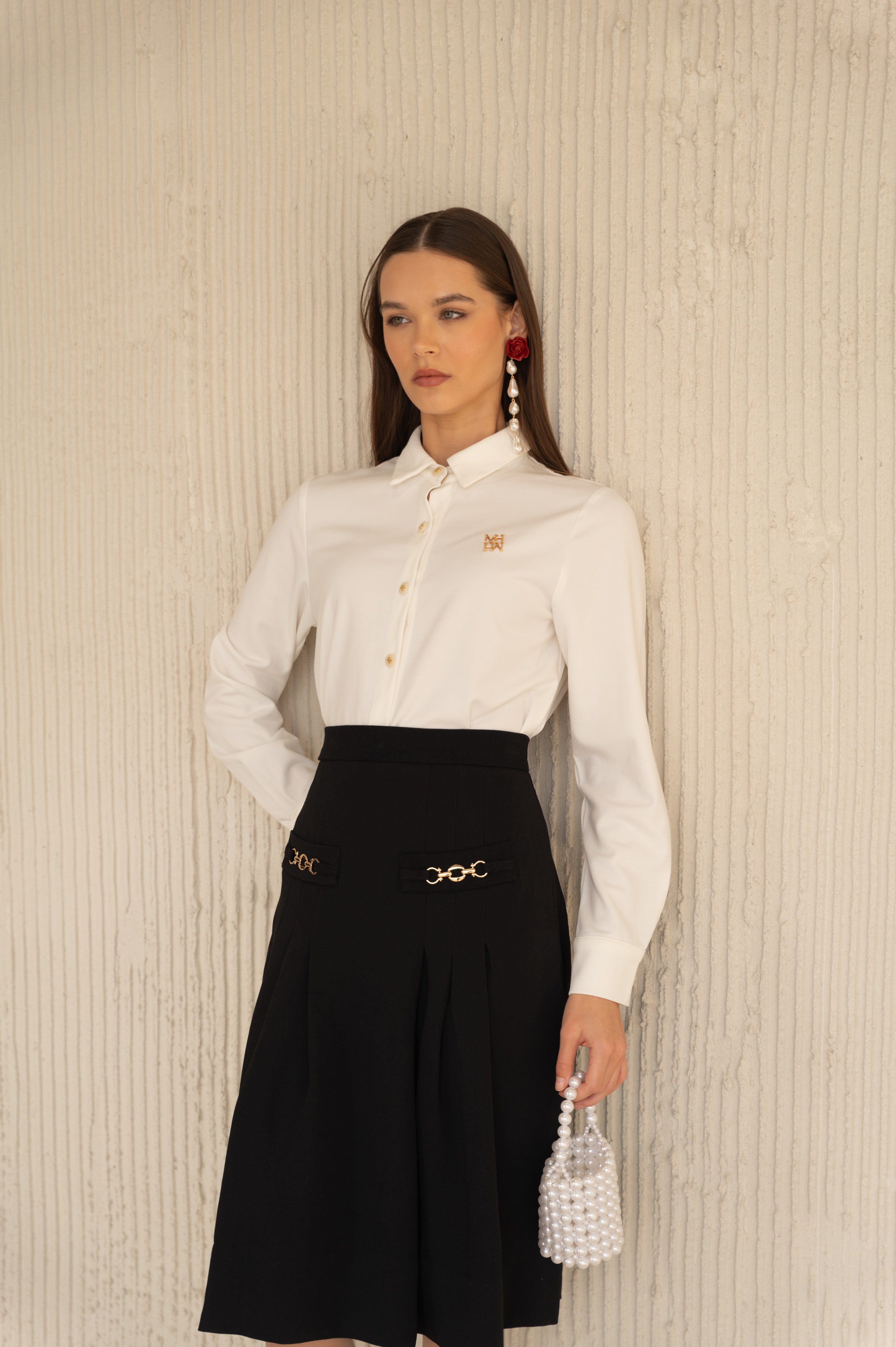 חולצת ברק לבן