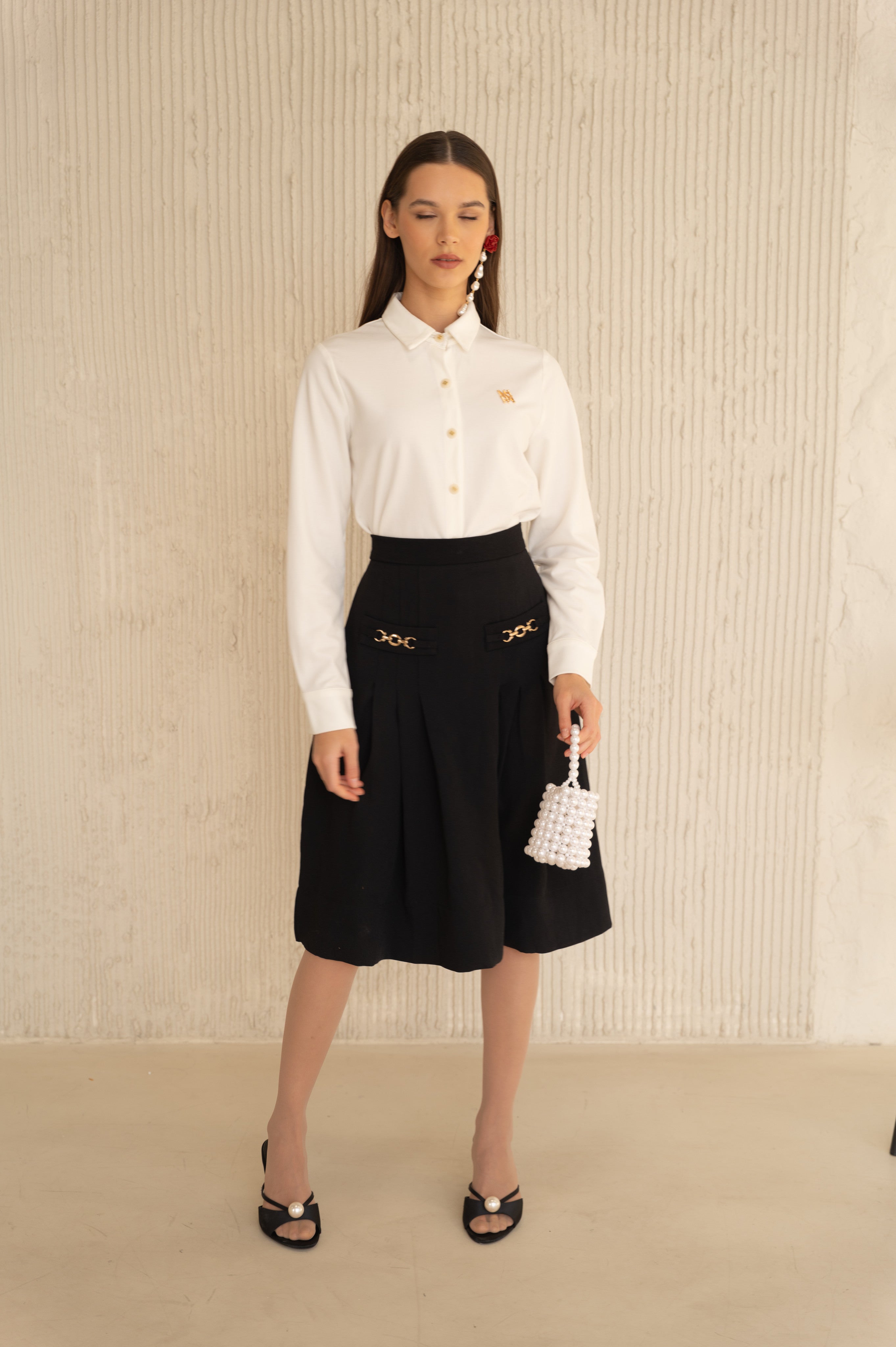 חולצת ברק לבן